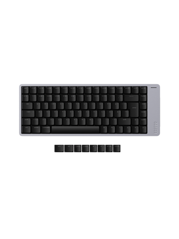 Lofree Flow 2 84 Space Grey - Kailh Pulse - Näppäimistö - Pohjoismainen - Musta