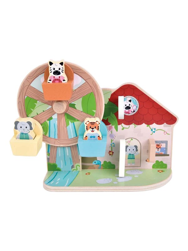 Small Foot - Wooden Ferris Wheel FSC Jungle Friends