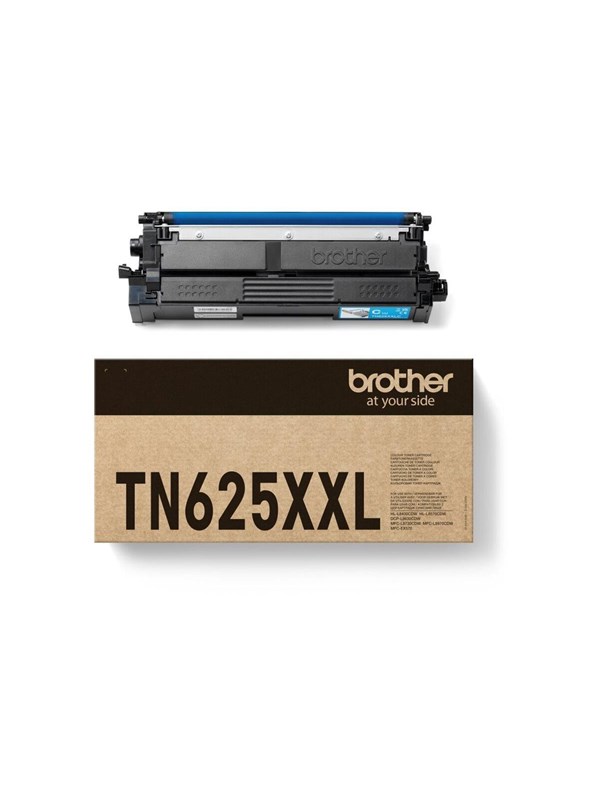 Brother TN625XXLC - high capacity - cyan - original - toner cartridge