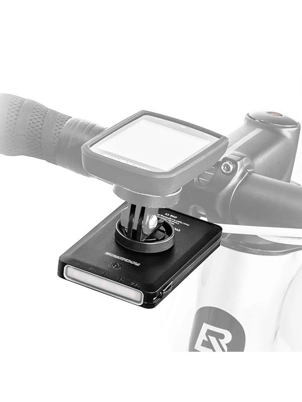 Rockbros JP008 front bike light for counter with power bank 5000mAh 150lm IPX6 - black