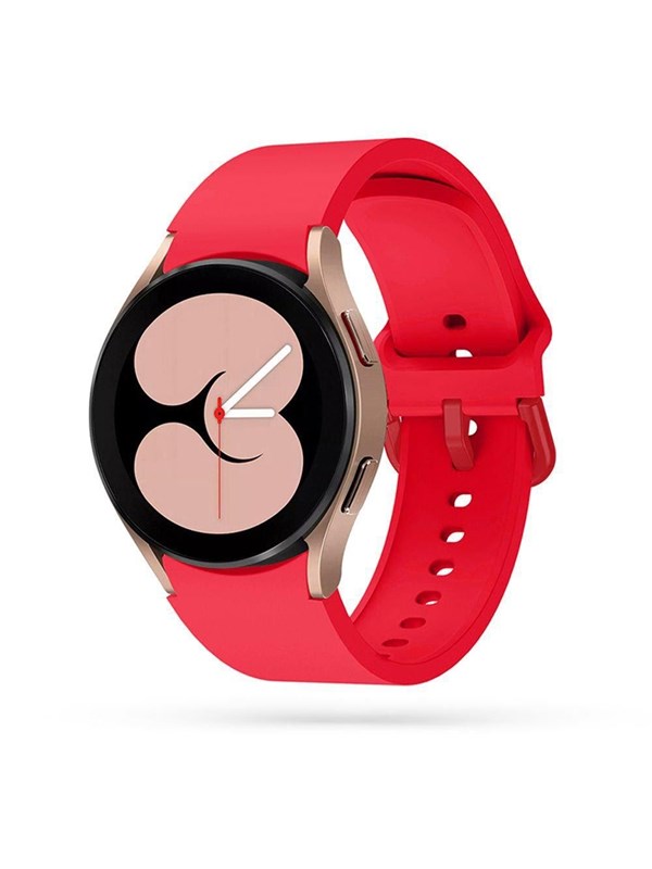 Tech-Protect IconBand Strap for Samsung Galaxy Watch 4 / 5 / 5 Pro / 6 / 7 / FE - Red