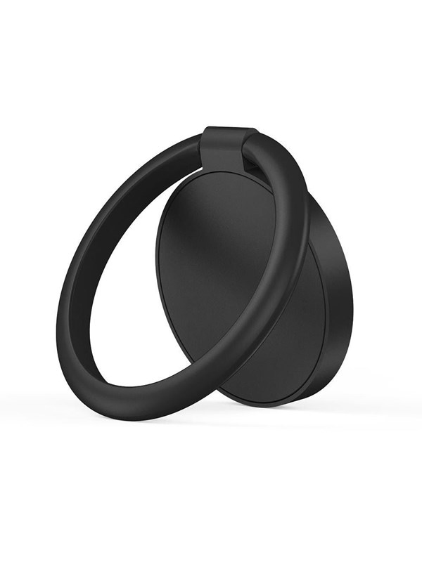 Tech-Protect Magnetic Phone Ring Holder / Ring with Stand Function - Black