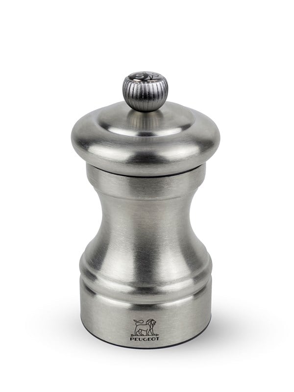 Peugeot Bistro Salt Mill in Stainless Steel 10 cm