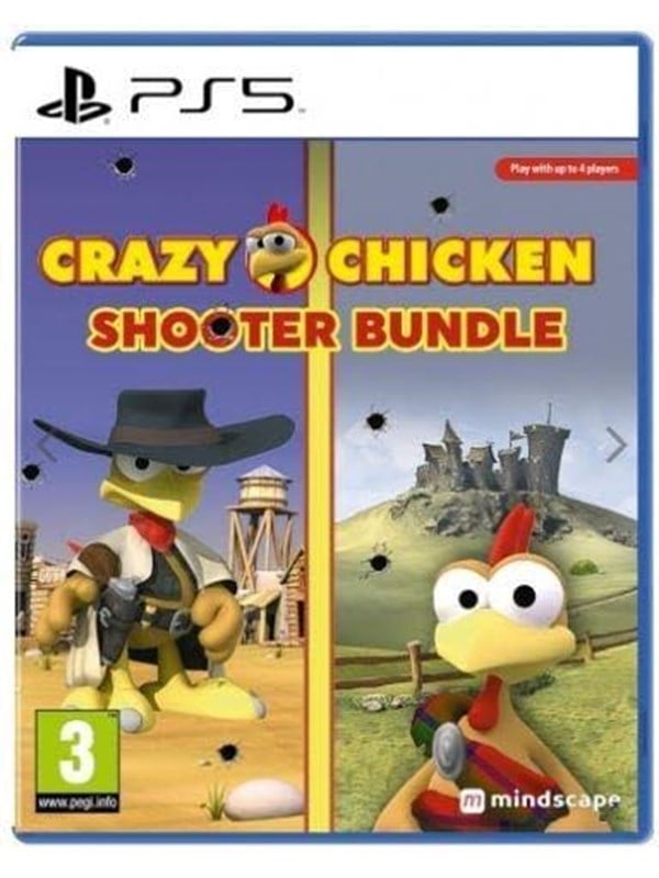 Crazy Chicken (Shooter Bundle) - Sony PlayStation 5 - Ammunta