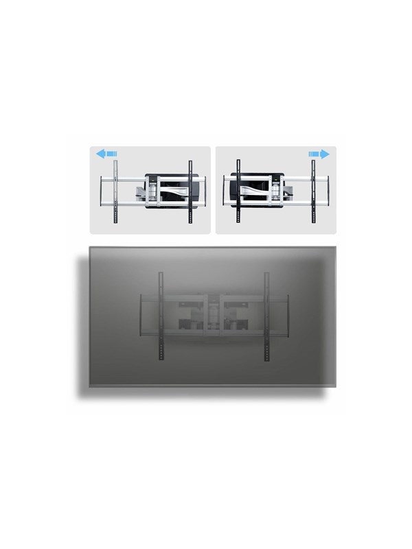 StarTech.com Startech mounting kit - articulating - for flat panel - low profile - TAA Compliant - Max 85 kg - recommended for 100""