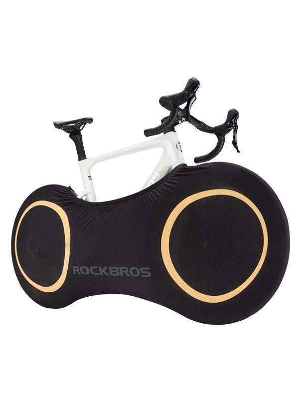 Rockbros D95 Elastic Cover Compatible with 26-29 Inch Gravel Mountain City Road Bikes 700C (71×152 cm) - Black