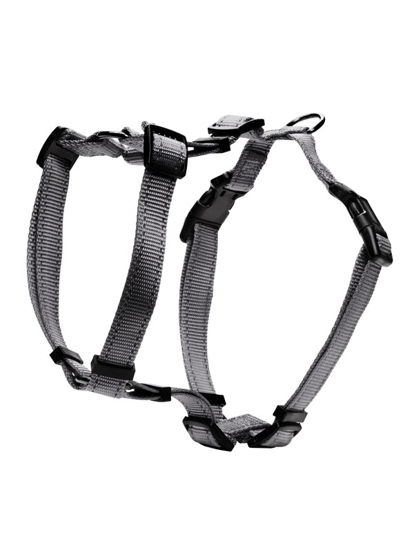 Dogman H-Harness Iris Grey XS/S
