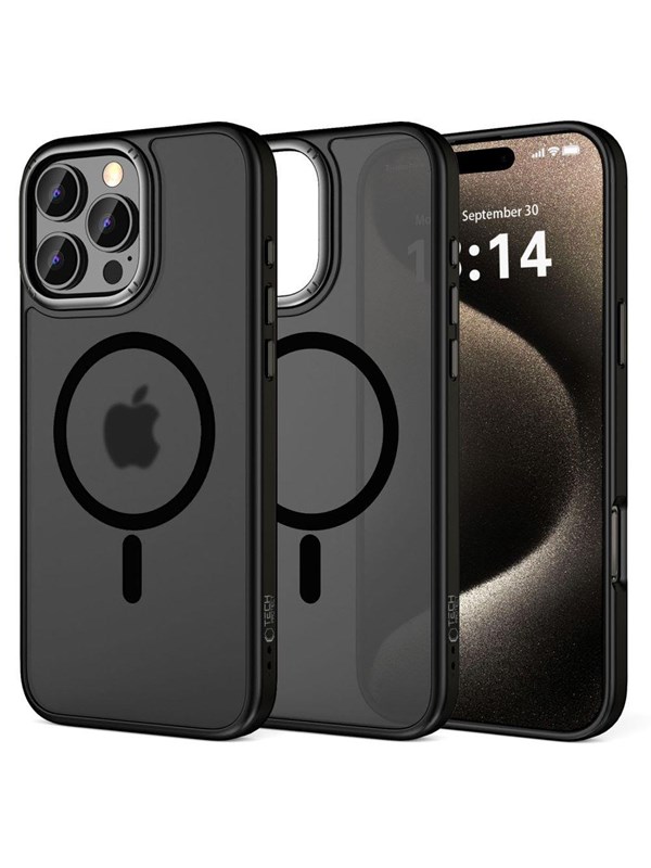 Tech-Protect MagEdge MagSafe Case for iPhone 16 Pro - Translucent