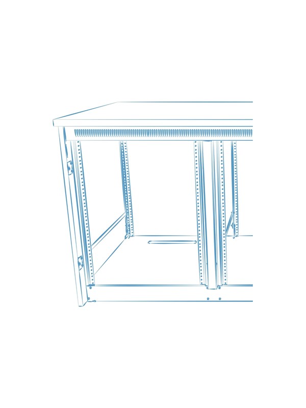 Middle Atlantic C5 Series Wood Kit mounting component - woodworker"'s drawings and hardware - Max - recommended for