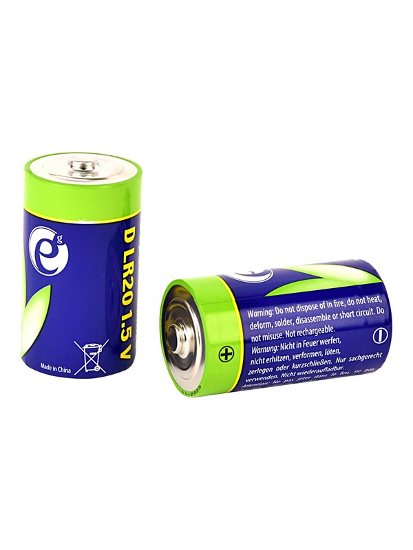 Gembird EnerGenie battery - 2 x D - Alkaline