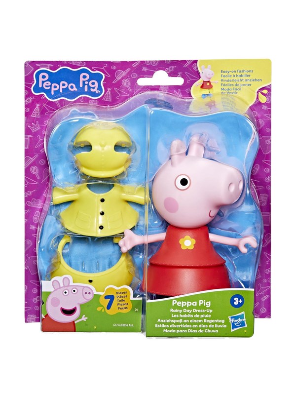 Peppa Pig 6"" Figure Dress-up Rainy Day