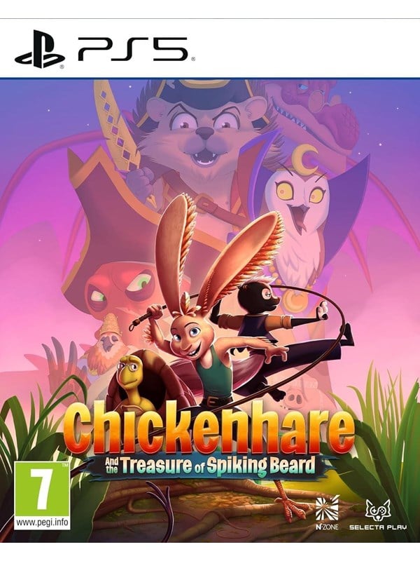 Chickenhare and the treasure of Spiking-Beard - Sony PlayStation 5 - Tasohyppely