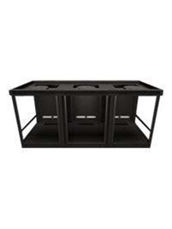 Middle Atlantic C5 Series Credenza Racks C5-FF31-3 rack - for AV System - black - Max - recommended for