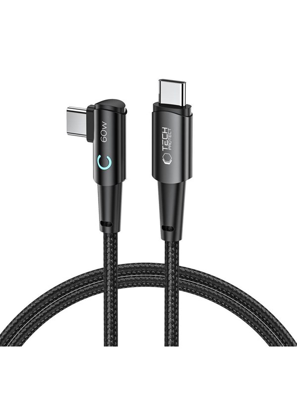 Tech-Protect UltraBoost L USB-C / USB-C 60W 6A 1m Cable - Grey