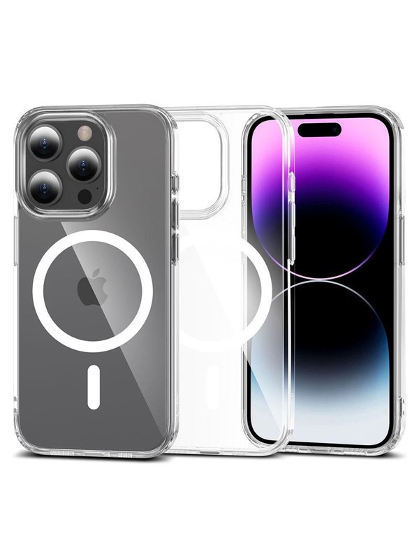 Tech-Protect FlexAir Hybrid MagSafe Case for iPhone 15 Pro Max - Clear