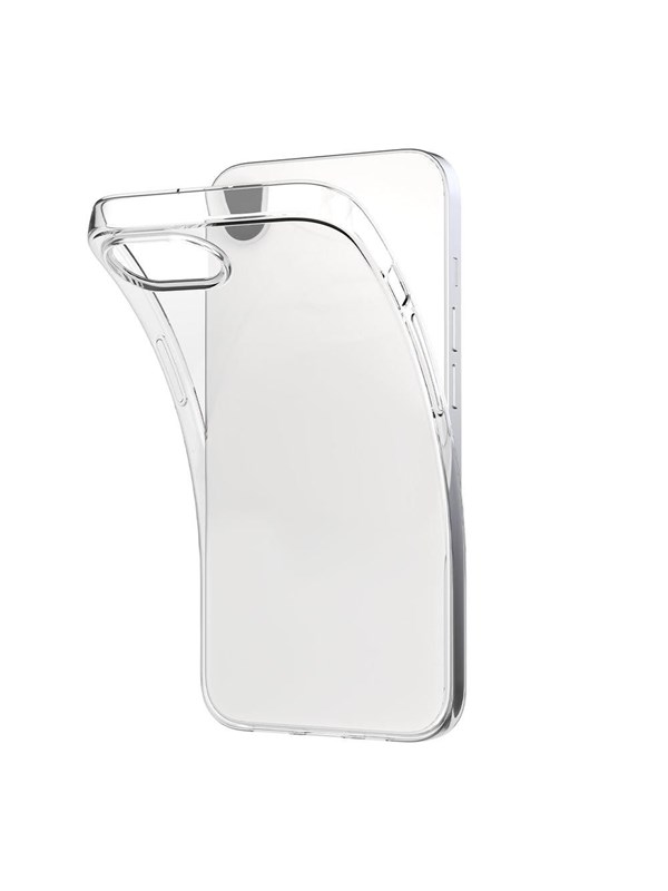 Puro 0.3 Nude Silicone Case for iPhone 16e/17e - Transparent