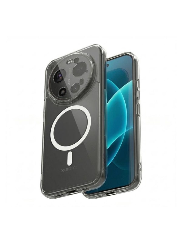 CRONG Hybrid Clear Magnetic - MagSafe Case for Xiaomi 17 Ultra Clear