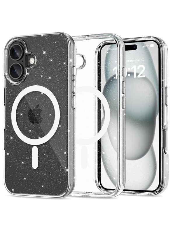 Tech-Protect FlexAir Hybrid MagSafe Case for iPhone 16 - Transparent