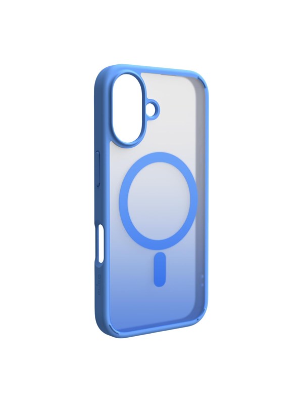 Puro Gradient MagSafe Silicone Case for iPhone 16 - Blue