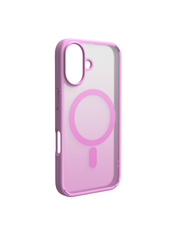 Puro Gradient MagSafe Silicone Case for iPhone 16 - Pink