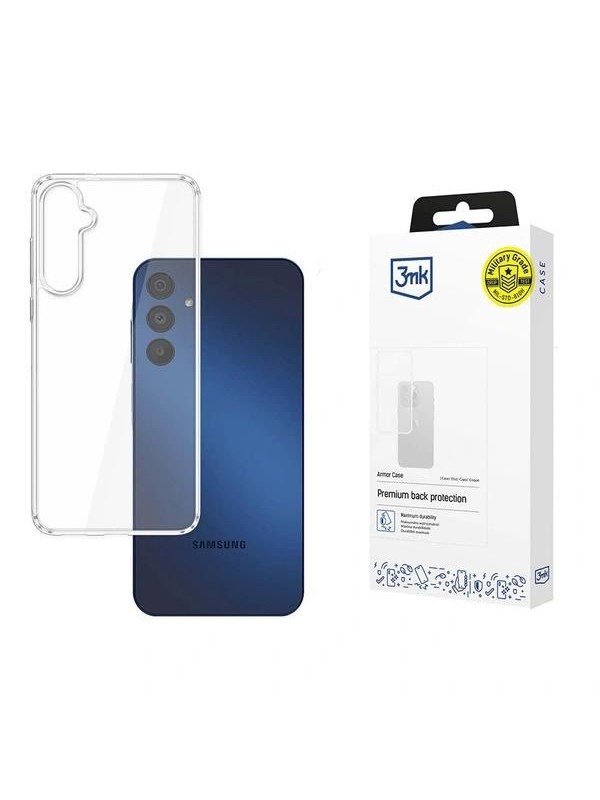3mk Armor Case for Samsung Galaxy A16 - Transparent