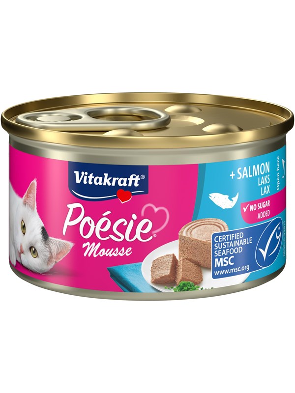 Vitakraft Poesie Mousse Laks dåse
