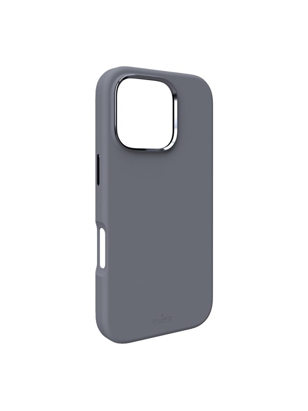 Puro Icon Mag Pro MagSafe Silicone Case for iPhone 16 Pro - Dark Gray