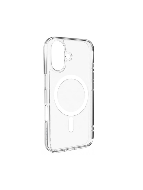 Puro Lite Mag MagSafe Silicone Case for iPhone 16 Plus - Transparent