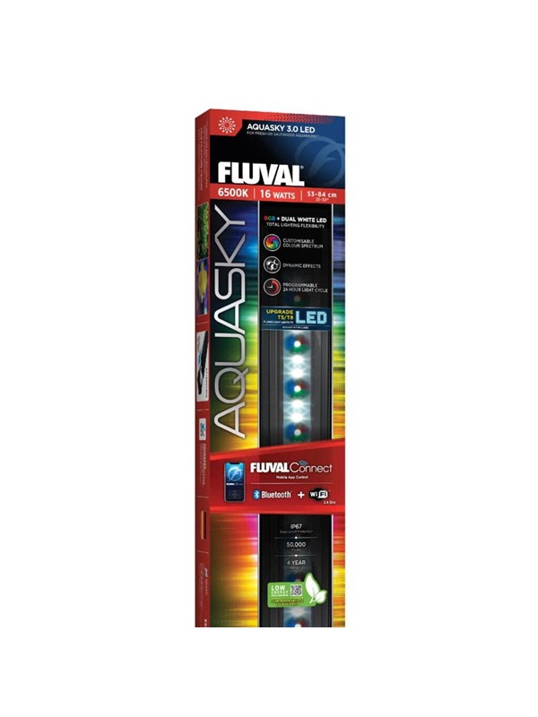 FLUVAL Aquasky 3.0 LED w/WiFi & BT 16W 53-83 cm
