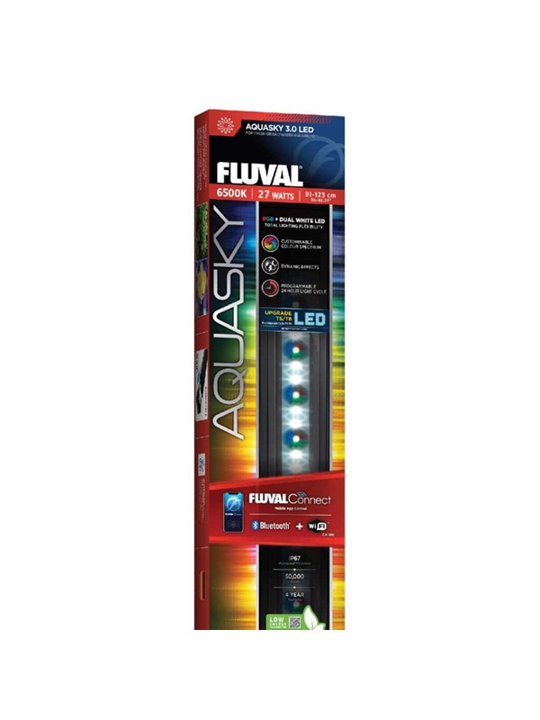 FLUVAL Aquasky 3.0 LED w/WiFi & BT 27W 91-123 cm