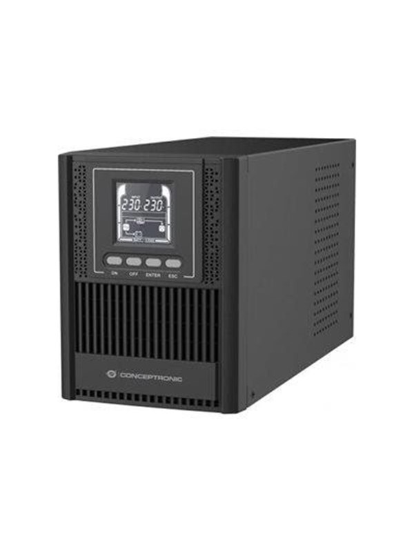 Conceptronic ZEUS52E1K - UPS - on-line tower IEC - 900 Watt - 1000 VA