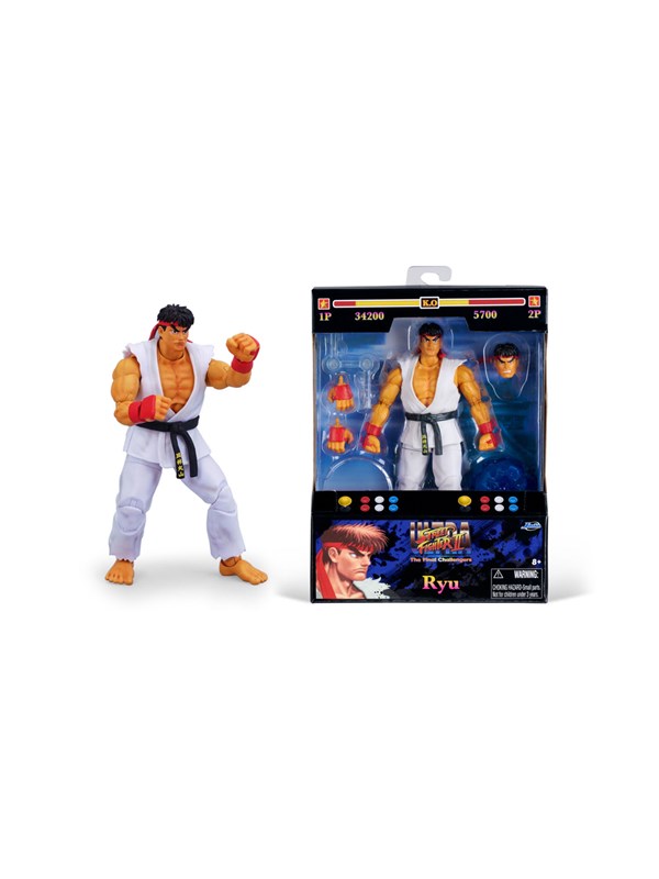 Jada Toys - Street Fighter II Ryu 6"" Figure