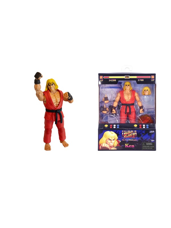Jada Toys - Street Fighter II Ken 6" Figure