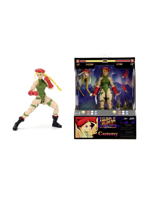 Jada Toys - Street Fighter II Cammy 6" Figure