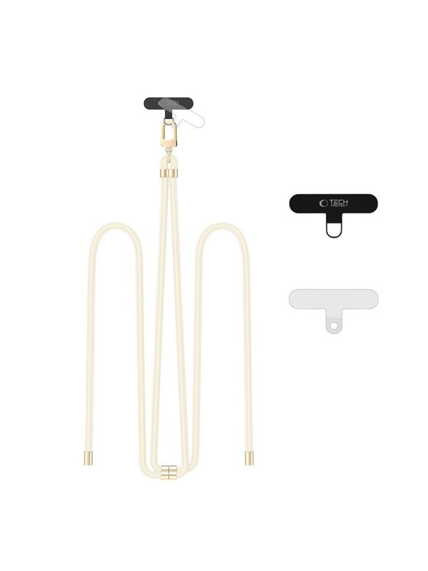 Tech-Protect C7S Rope Crossbody Strap - Beige
