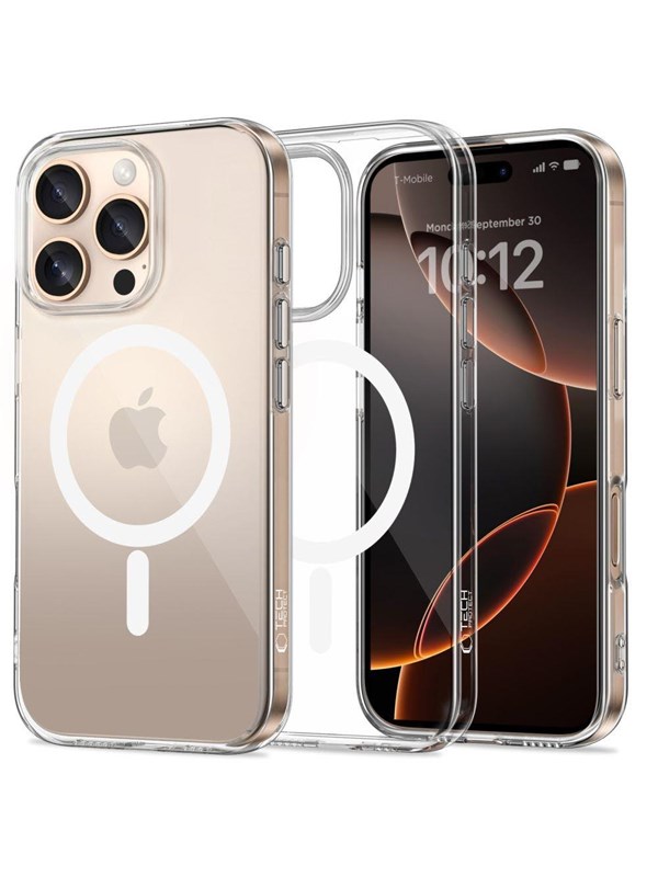 Tech-Protect FlexAir MagSafe Case for iPhone 16 Pro - Clear