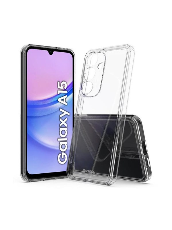 CRONG Crystal Shield Cover - Samsung Galaxy A15 5G Case - Transparent