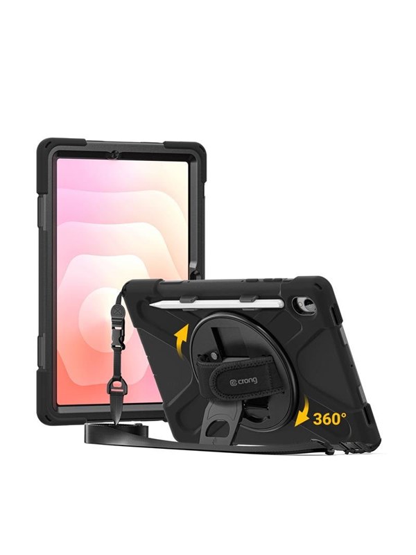 CRONG Defender Plus - Rugged Case Samsung Galaxy Tab S11 11" - black