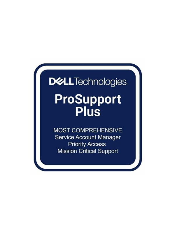 Dell Upgrade from 3Y Next Business Day to 5Y ProSupport Plus 4H - extended service agreement - 5 years - on-site