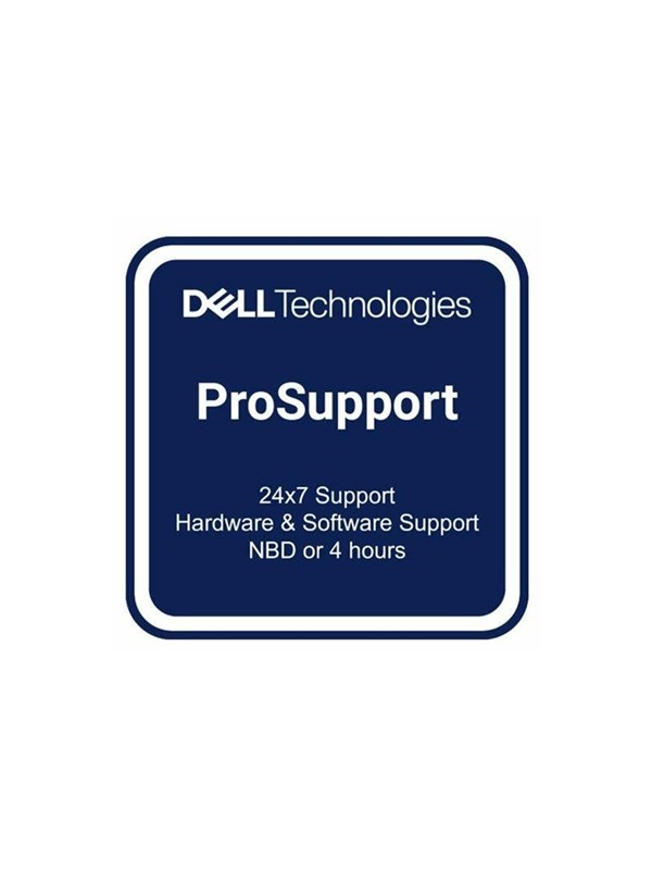 Dell Upgrade from 3Y Basic Onsite to 5Y ProSupport - extended service agreement - 5 years - on-site