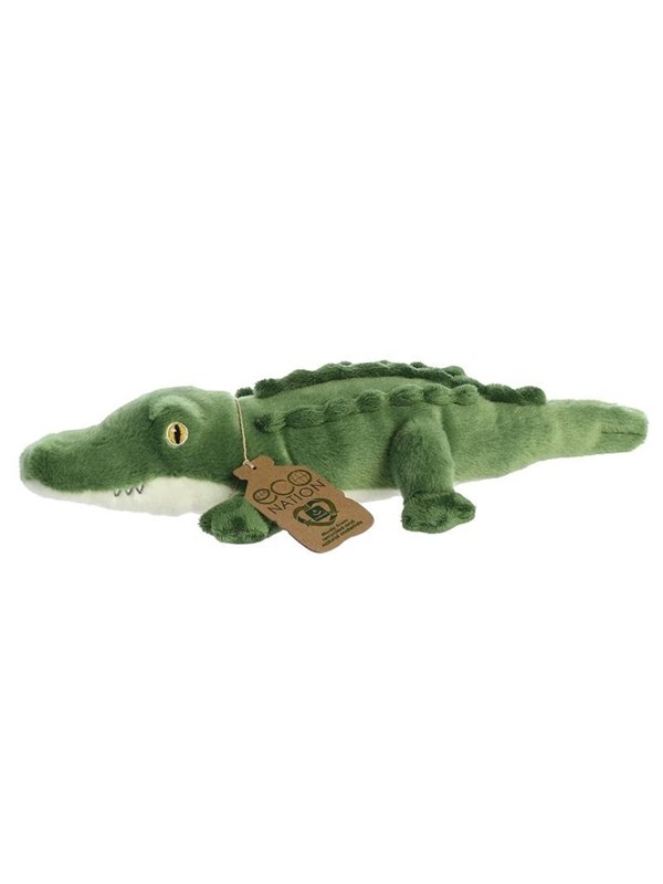 Eco Nation - Plush Toy / Cuddly Alligator 36 cm Eco-Friendly