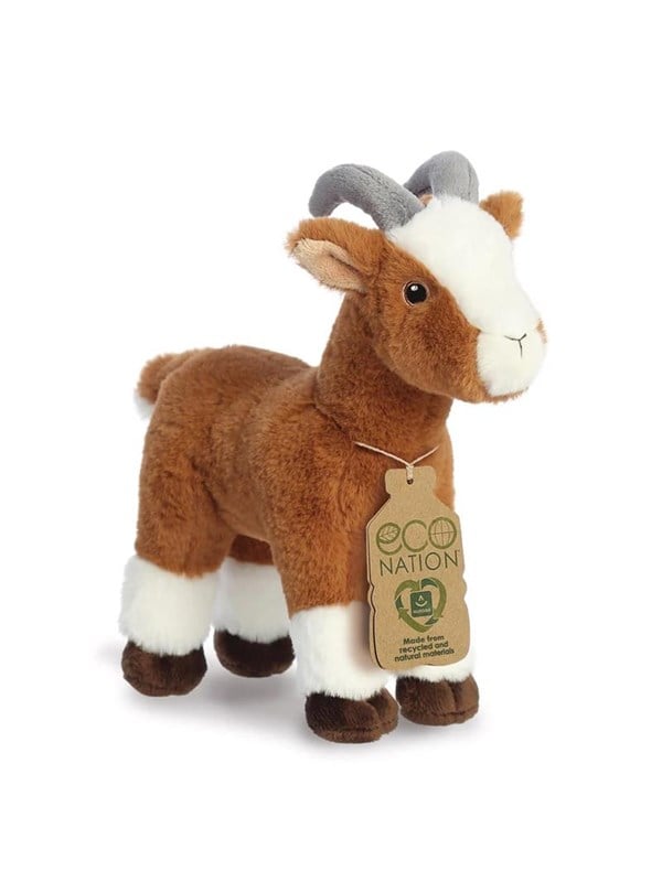 Eco Nation - Plush Toy / Cuddly Goat 22 cm Eco-Friendly