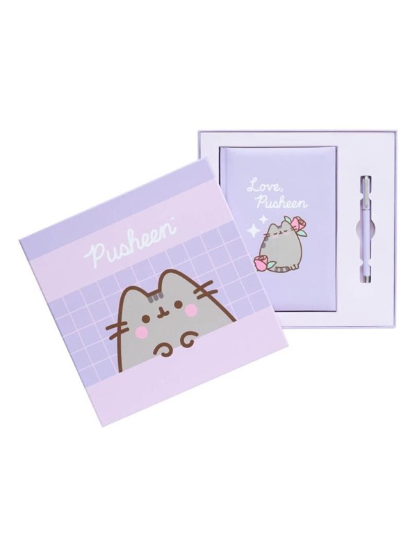 Pusheen - A5 notebook + pen set from the Moments collection