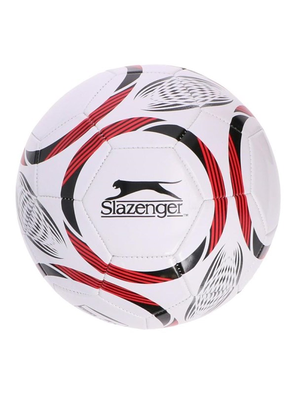 Slazenger - 32-panel training football size 5 - white/red