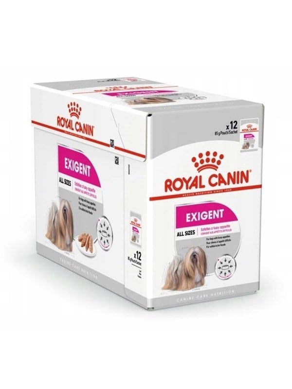 Royal Canin Exigent Wet dog food Pâté 12x85 g