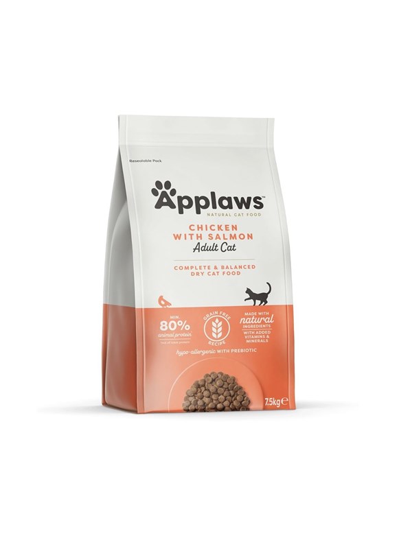 Applaws Chicken with salmon - dry cat food - 7.5kg