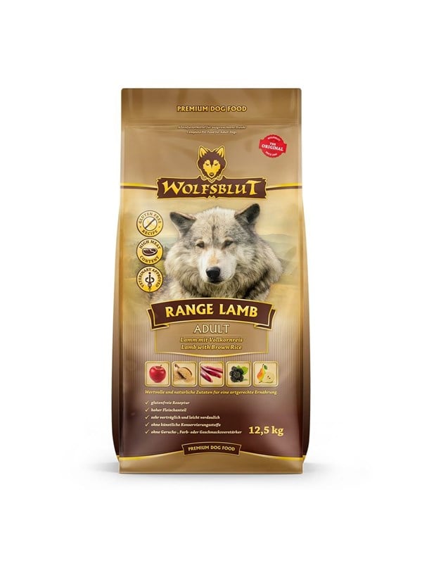 Wolfsblut Range Lamb Lamb with rice - dry dog food - 12.5kg