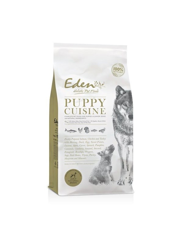 Eden Puppy Cuisine 80/20 Small kibble - dry dog food - 6kg