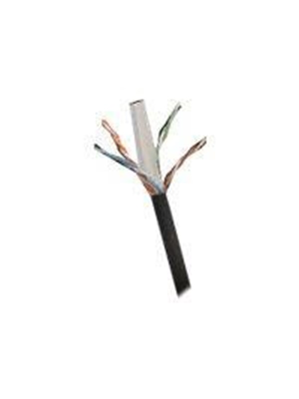 A-LAN Technologie ALANTEC bulk cable - 305 m - black - Musta - 305m