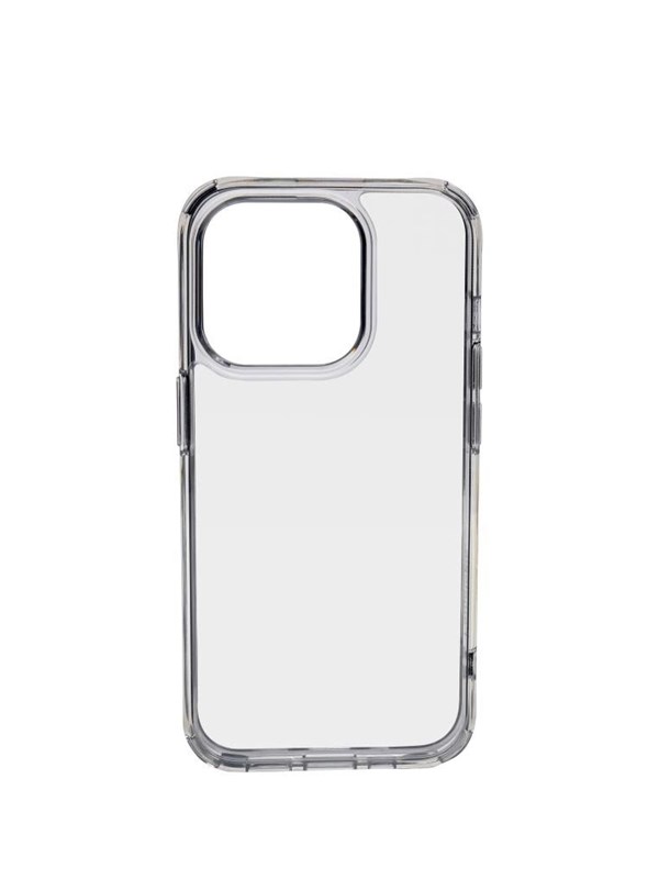 Pomologic Covercase Rugged for iPhone 15 Pro Max Clear
